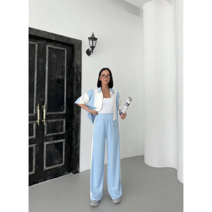 Garnili Kısa Kol Takım