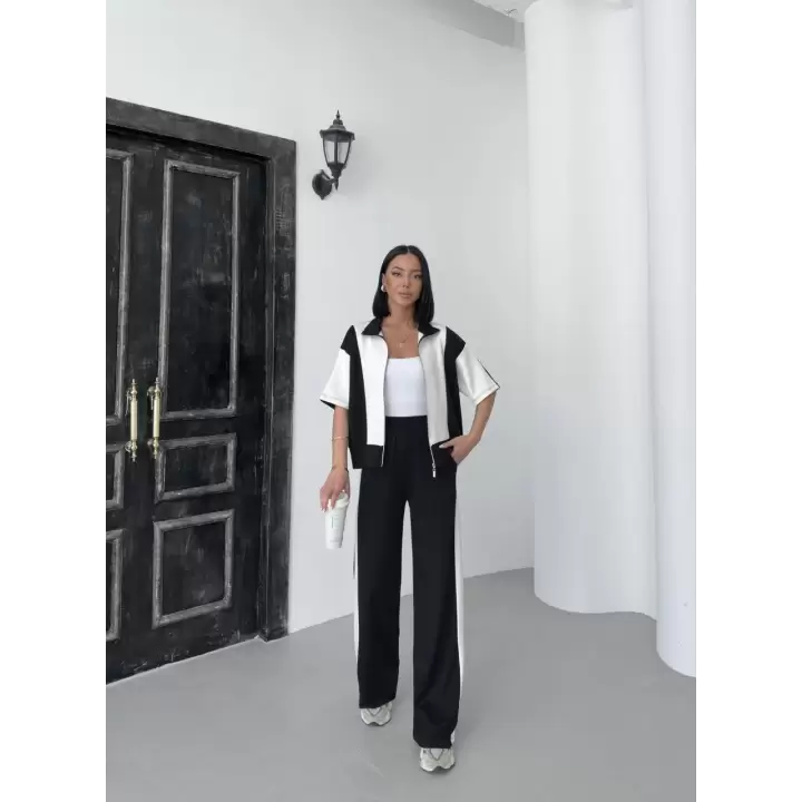 Garnili Kısa Kol Takım