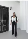 Garnili Kısa Kol Takım