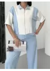 Garnili Kısa Kol Takım