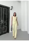 Ottoman Güneş Düğmeli Pantolon Takım