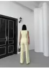 Ottoman Güneş Düğmeli Pantolon Takım