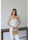 Straplez Büzgü Gofre Takım