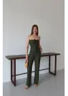 Straplez Büzgü Gofre Takım