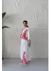 Nakış İşlemeli Keten Takım