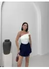 Sandy Aksesuar Detay Bluz