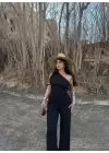 Gofre Tek Omuz İkili Takım