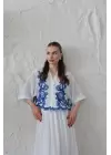 Nakış İşlemeli Keten Takım