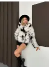 Trend Suni Kürk Ceket Mont – Oversize Kışlık Şık Tarz