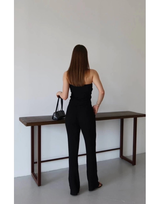 Straplez Büzgü Gofre Takım
