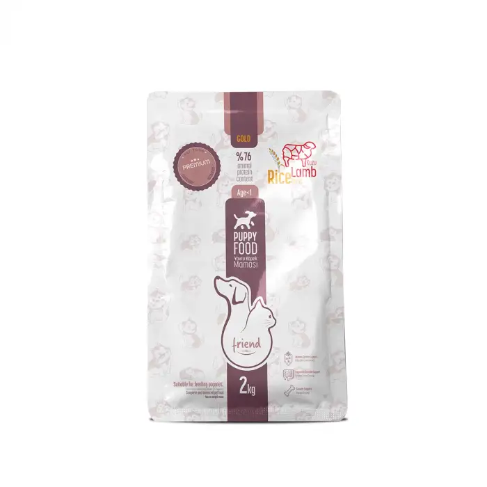 Friend Gold Yavru Köpek Maması Kuzulu 2 KG