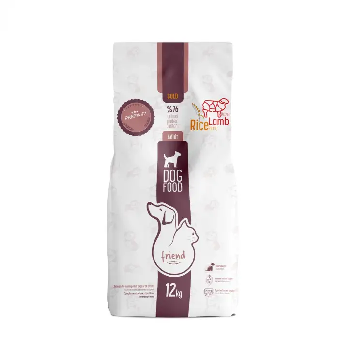 Friend Gold Yetişkin Köpek Maması Kuzulu 12 KG