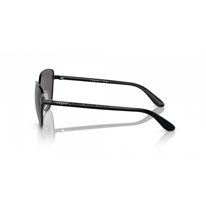 Vogue Kadın Güneş Gözlüğü - Cat-eye Form Siyah Metal Çerçeve Gri Cam 0VO4286S