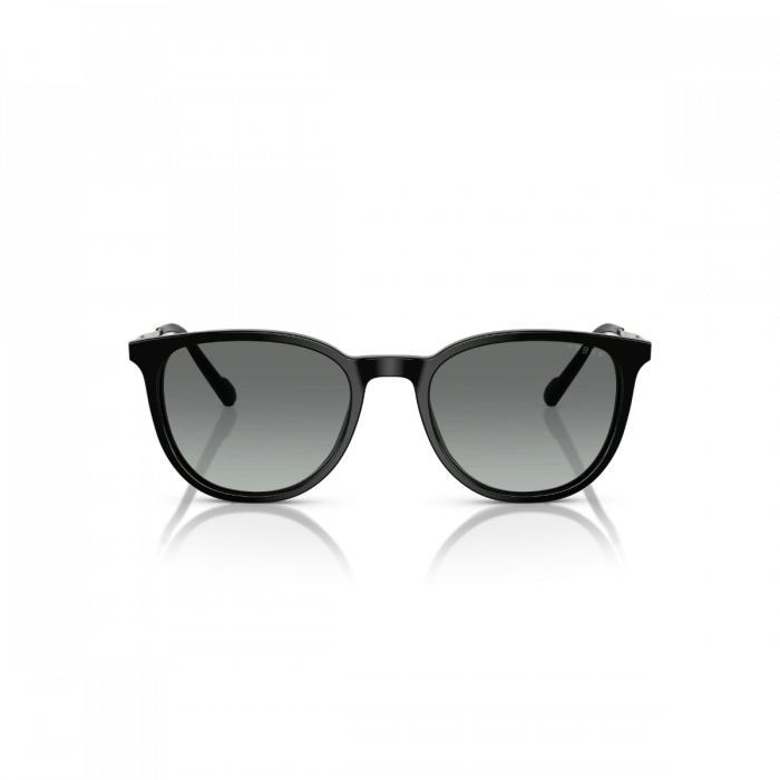 Vogue Erkek Güneş Gözlüğü - Phantos Form Siyah Kemik Çerçeve Gri Geçişli Cam Degrade 0VO5594SI