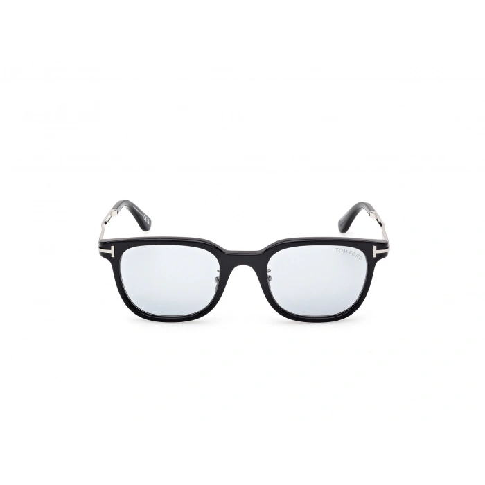 Tom Ford Unisex Güneş Gözlüğü - Kare Form Siyah Çerçeve Mavi Cam (UV400) FT1233