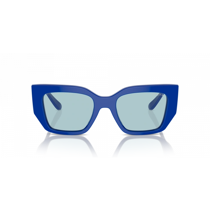 Vogue Kadın Güneş Gözlüğü - Geometrik/İrregüler Form Mavi Kemik Çerçeve Açık Azure Cam 0VO5583S