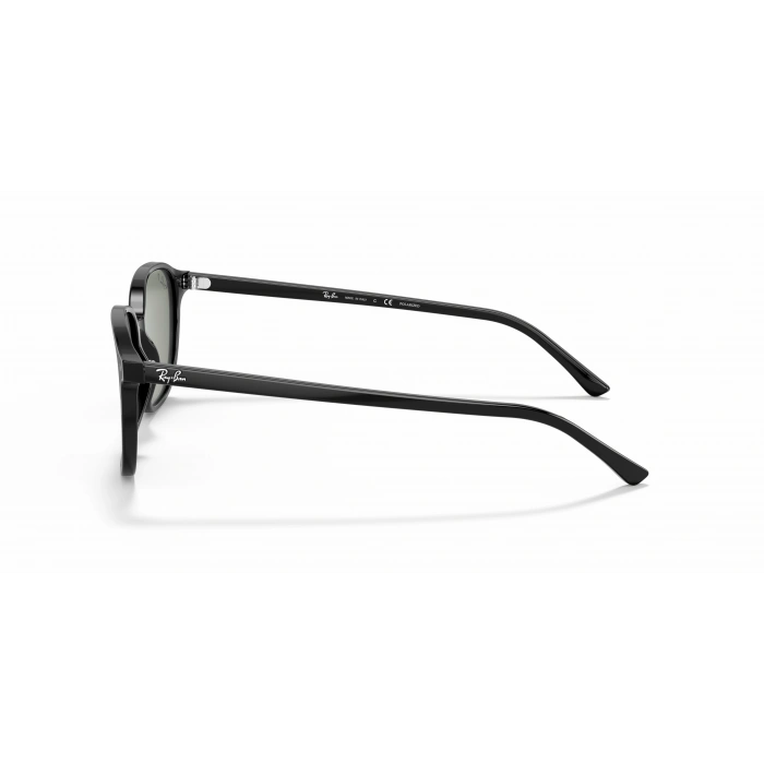Ray-Ban Unisex Güneş Gözlüğü - Kare Siyah Kemik Çerçeve Yeşil Cam Polarize %100 UV Koruma 0RB2193