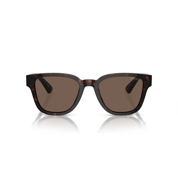 Prada Güneş Gözlüğü - Geometrik Havana Kemik Çerçeve Kahverengi Cam UV400 0PR A04S