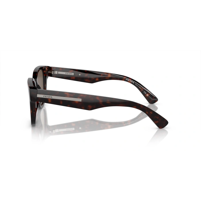 Prada Güneş Gözlüğü - Geometrik Havana Kemik Çerçeve Kahverengi Cam UV400 0PR A04S