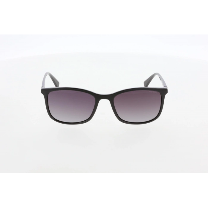 Mustang Erkek Güneş Gözlüğü - Kare Siyah Kemik Çerçeve Füme Cam Polarize UV400 Mu2504