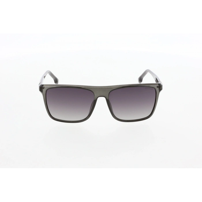 Mustang Erkek Güneş Gözlüğü - Geometrik Füme Kemik Çerçeve Kahverengi Cam %100 UV Koruma Polarize MU2547