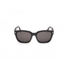 Tom Ford Kadın Güneş Gözlüğü - Parlak Siyah Kemik Çerçeve Füme Gri Cam 100% UV FT1216