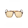 Tom Ford Unisex Güneş Gözlüğü - Havana Çerçeve Fotokromik Cam FT1209