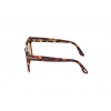 Tom Ford Kadın Güneş Gözlüğü - Cat-eye Sarı Havana Çerçeve Kahverengi Degrade Cam Form FT1030