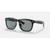 Ray-Ban Unisex Güneş Gözlüğü - Kare Siyah Kemik Çerçeve Klasik Koyu Gri Cam %100 UV Koruma RB4260D