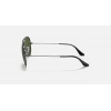 Ray-Ban Unisex Güneş Gözlüğü - Damla Gri Metal Metal Çerçeve Yeşil Polarize Cam %100 UV Koruma 0RB3025