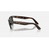 Ray-Ban Unisex Güneş Gözlüğü - Kare Havana Kemik Çerçeve Yeşil Cam G-15 %100 UV Koruma 0RB2140