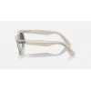 Ray-Ban Güneş Gözlüğü - Oval Foto Dalgalı Gri Propiyonat Çerçeve Yeşil Cam %100 UV Koruma 0RB2242