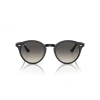Ray-Ban Güneş Gözlüğü - Yuvarlak Siyah Kemik Çerçeve Gri Cam Degrade %100 UV Koruma 0RB2180