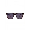 Lacoste Unisex Güneş Gözlüğü - Dikdörtgen Bordo Kemik Çerçeve Mor Degrade Cam, UV400 L907S 615