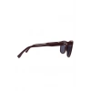 Lacoste Unisex Güneş Gözlüğü - Dikdörtgen Bordo Kemik Çerçeve Mor Degrade Cam, UV400 L907S 615