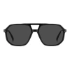 David Beckham Erkek Güneş Gözlüğü - Siyah Kemik Çerçeve Füme Polarize Cam %100 UV Koruma DB 1172/S ANS 59