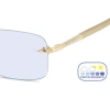 David Beckham Erkek Güneş Gözlüğü - Altın Metal Çerçeve Mavi Fotokromik Cam %100 UV Koruma 1195/S IDAQZ 57-20