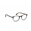 Tom Ford Erkek Gözlük – Yuvarlak Havana Kemik Çerçeve, Mavi Işık Filtreli Cam, UV400 Korumalı FT5294 056 50