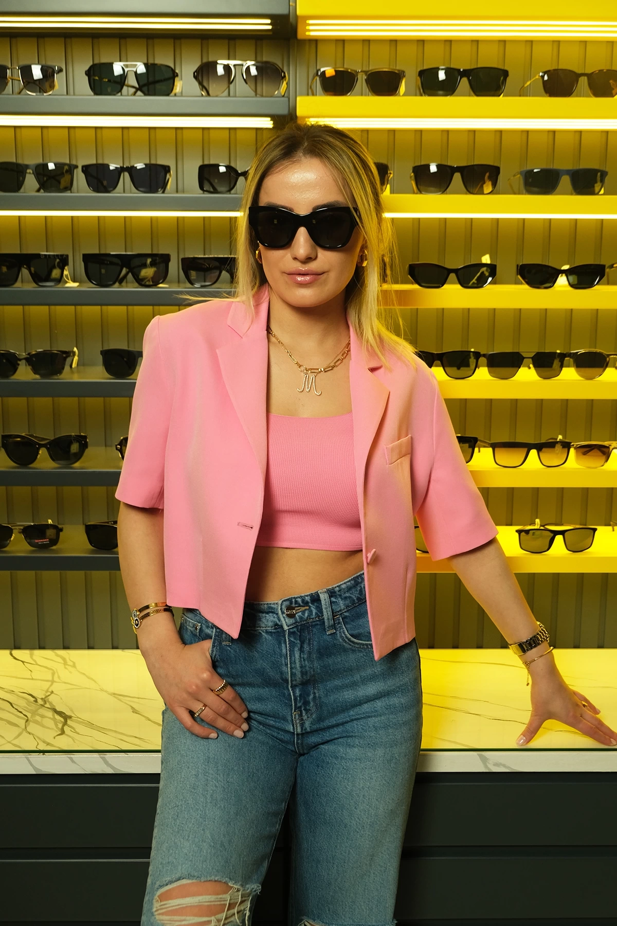 Versace Kadın Güneş Gözlüğü 0VE4415U-GB1/87