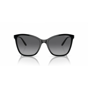 Vogue Kadın Güneş Gözlüğü - Cat-eye Form Siyah Kemik Çerçeve Gri Polarize Cam 0VO5520S