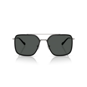 Vogue Erkek Güneş Gözlüğü - Kare Form Tunç Grisi Metal Çerçeve Koyu Gri Cam 0VO4336SI