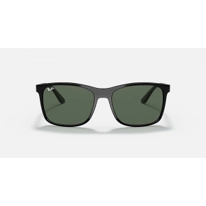 Ray-Ban Erkek Güneş Gözlüğü - Kare Siyah Kemik Çerçeve Koyu Yeşil Cam %100 UV Koruma 0RB4232