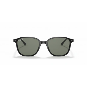 Ray-Ban Unisex Güneş Gözlüğü - Kare Siyah Kemik Çerçeve Yeşil Cam Polarize %100 UV Koruma 0RB2193