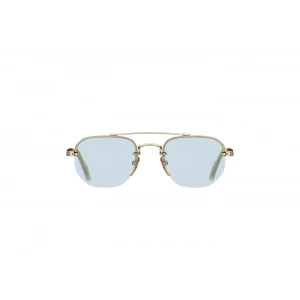 David Beckham Erkek Güneş Gözlüğü - Pilot Altın/Kemik Metal Çerçeve Mavi Fotokromik Cam %100 UV Koruma DB 1078/S IDA 52