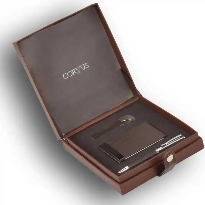 CORVUS CV 03 T SET ROLLERKALEM-KARTVİZİTLİK VE ANAHTARLIK SETİ