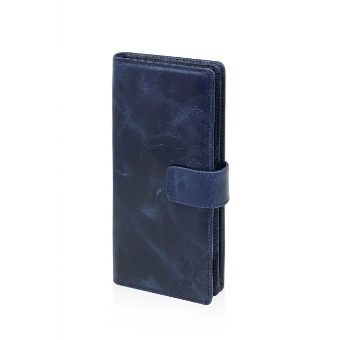 U.S. POLO ASSN. PORTFÖY EL ÇANTASI DERİ MAVİ PLCUZ23718