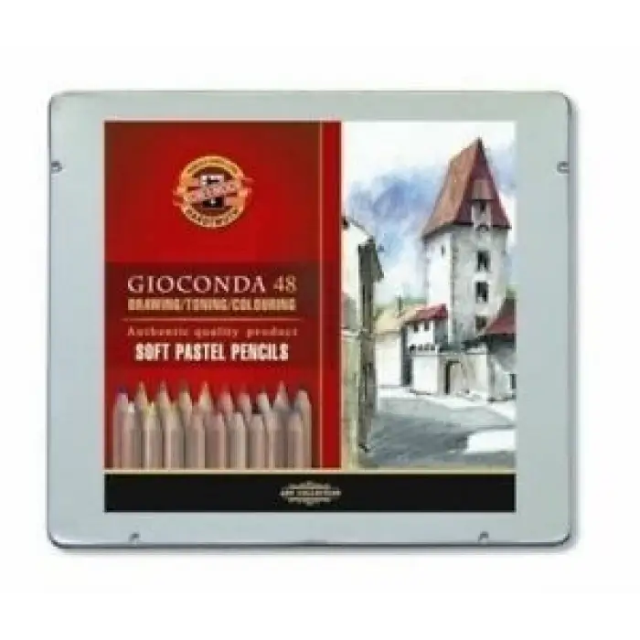 Set Of Artist´S Pencils With Dry Chalks 8829 48