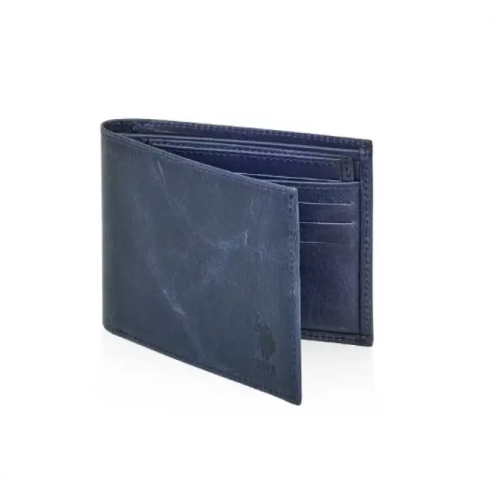 U.S. POLO ASSN. CÜZDAN DERİ MAVİ PLCUZ23756