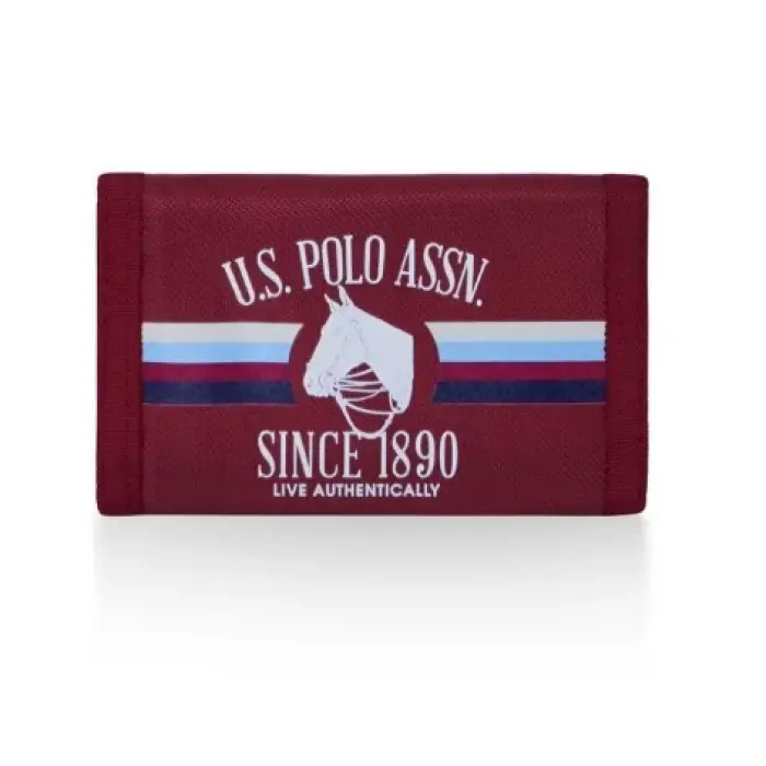 U.S. POLO ASSN. CÜZDAN BORDO PLCUZ23867