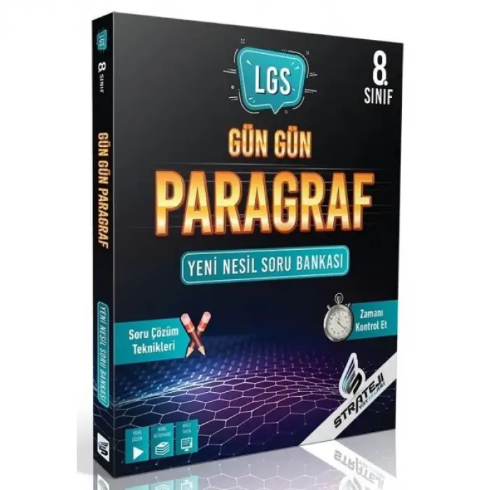 STRATEJİ 8. SINIF GÜN GÜN PARAGRAF